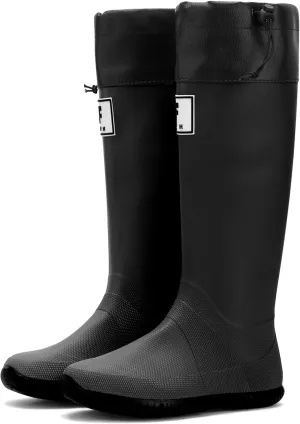 YUHITYGZGS Rain Boots Women, Waterproof Rubber Boots Men, Anti-Slip Lightweight Garden Shoes, High Knee Water Boots with Adjustable Buckle, Durable Fishing Boots Outdoor