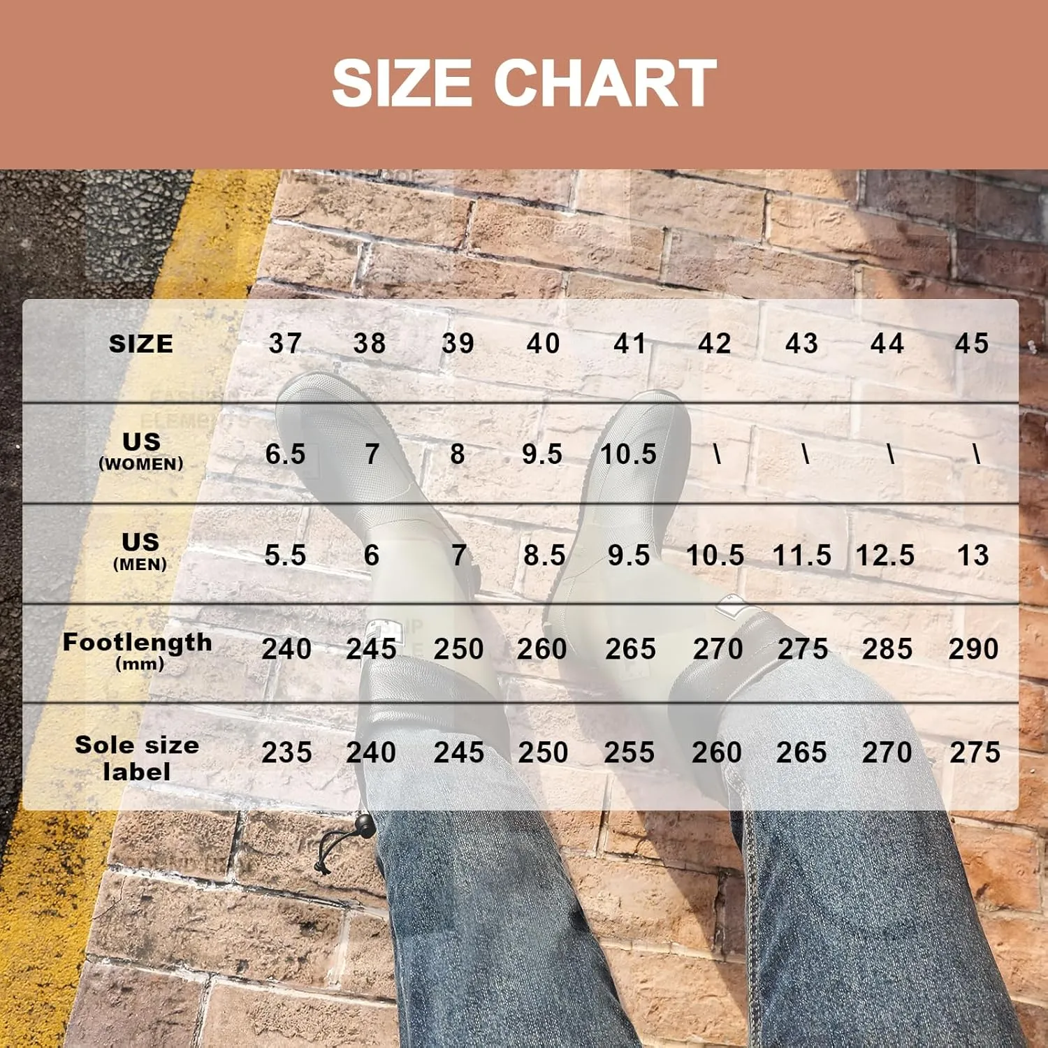 YUHITYGZGS Rain Boots Women, Waterproof Rubber Boots Men, Anti-Slip Lightweight Garden Shoes, High Knee Water Boots with Adjustable Buckle, Durable Fishing Boots Outdoor