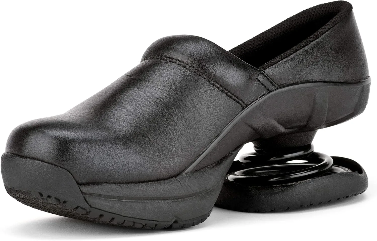 Z-CoiL Toffler Men’s Clog - Orthopedic Footwear for Men - Orthotic Casual Leather Clogs for Pain Relief, Foot Support, and Comfort - Open Coil