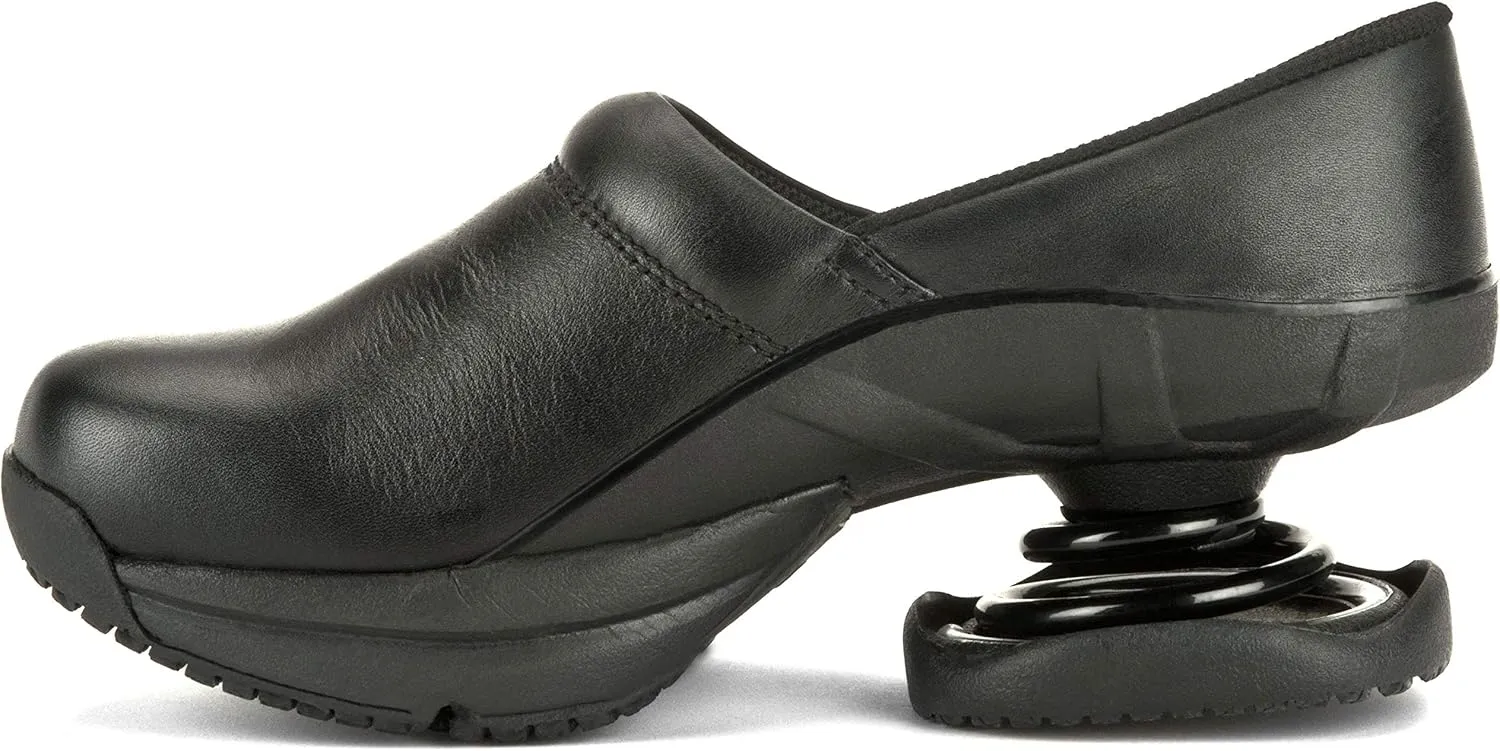 Z-CoiL Toffler Men’s Clog - Orthopedic Footwear for Men - Orthotic Casual Leather Clogs for Pain Relief, Foot Support, and Comfort - Open Coil