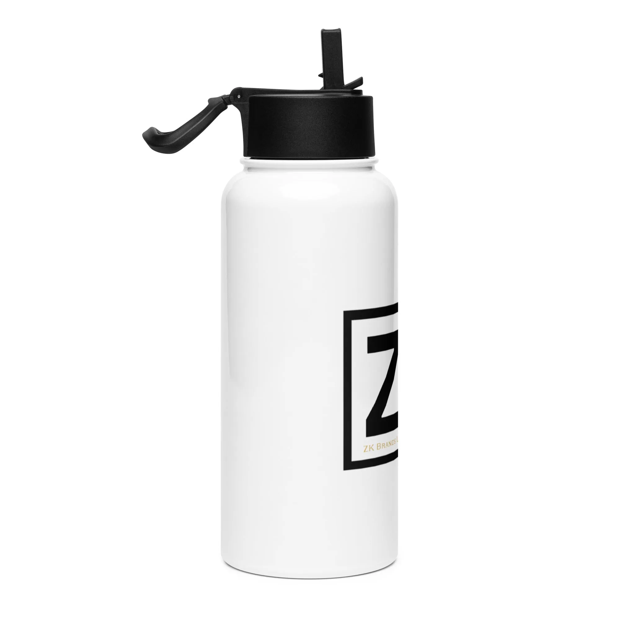 Z Planet Stainless steel water bottle with a straw lid