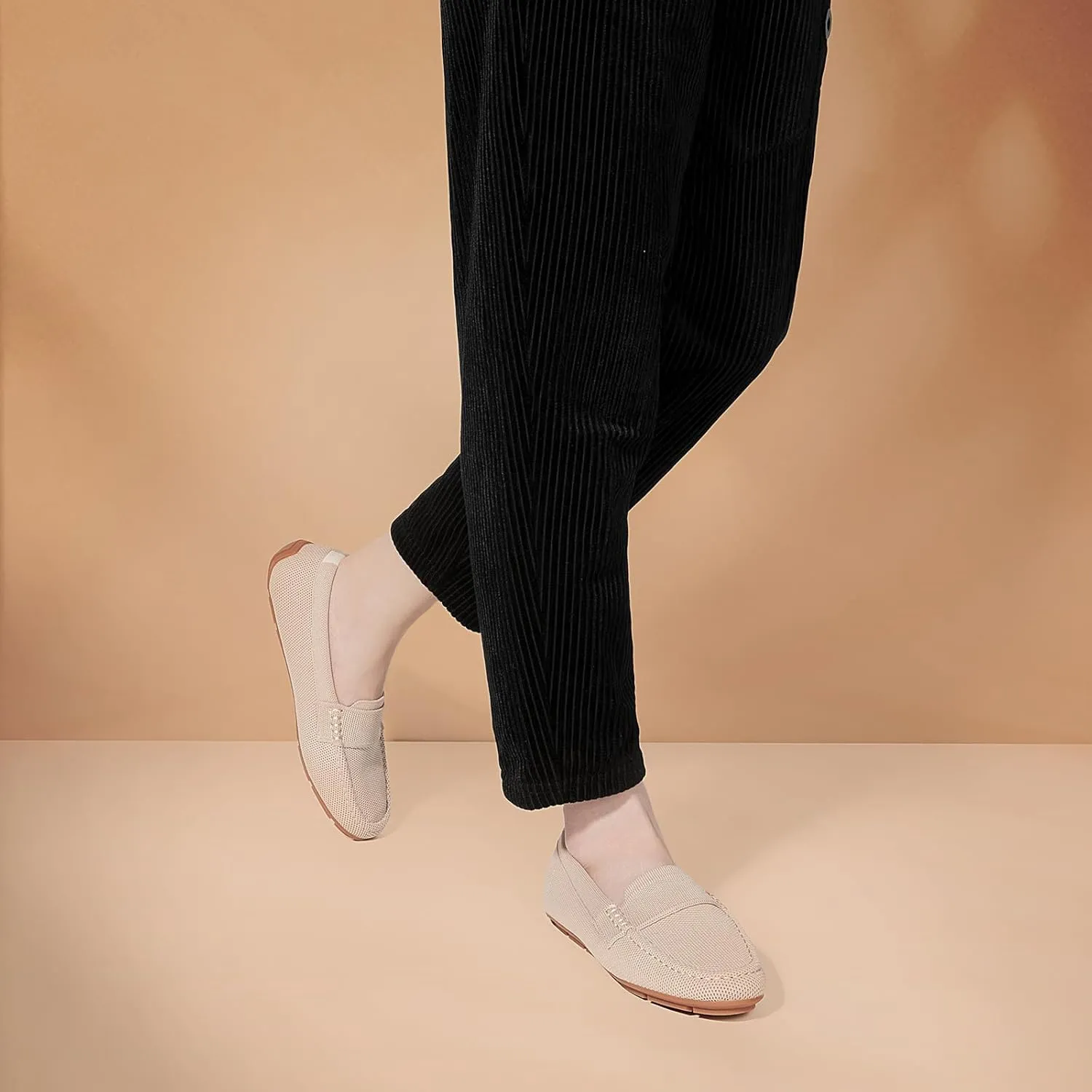 Zelaprox Loafer Shoes for Women Comfortable Women's Loafer Shoes Flat Shoes