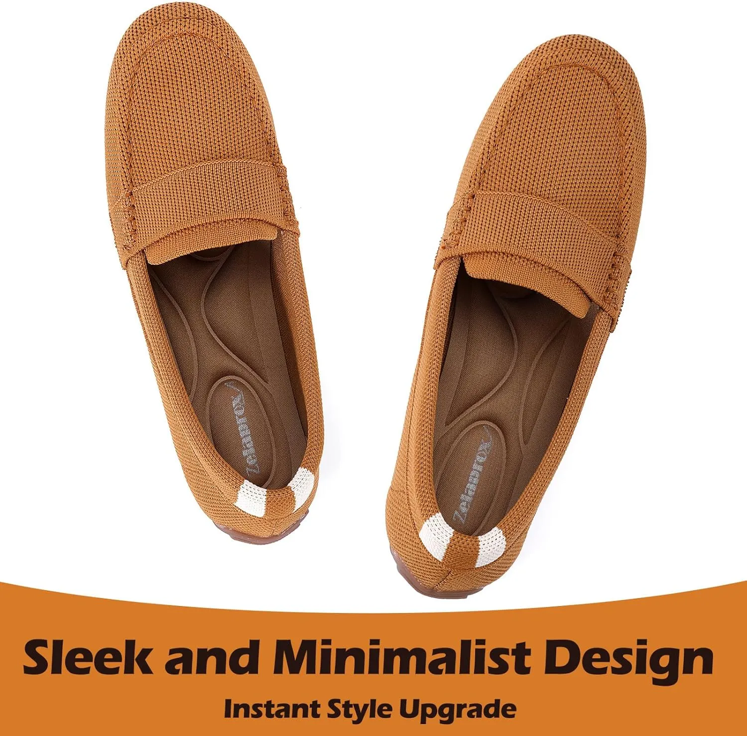 Zelaprox Loafer Shoes for Women Comfortable Women's Loafer Shoes Flat Shoes