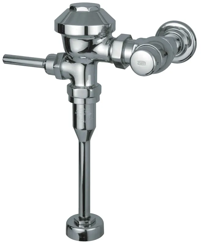 ZURN Zurn Z6003-WS1-YB-YC Diaphragm Flush Valve, Chrome, Manual Actuator, For: Zurn's 1.0 gpf Flush System, 3/4 in Urinals