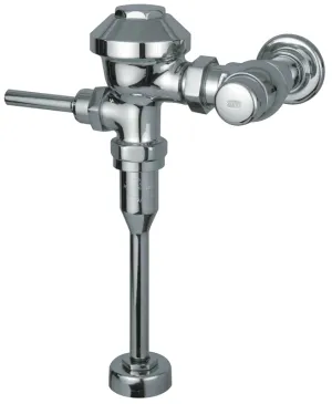 ZURN Zurn Z6003-WS1-YB-YC Diaphragm Flush Valve, Chrome, Manual Actuator, For: Zurn's 1.0 gpf Flush System, 3/4 in Urinals